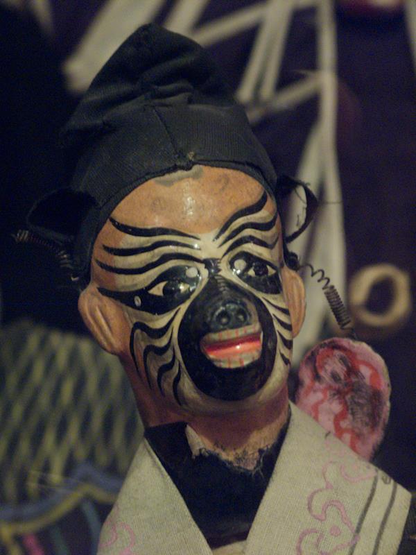 Head of Chinese glove puppet
